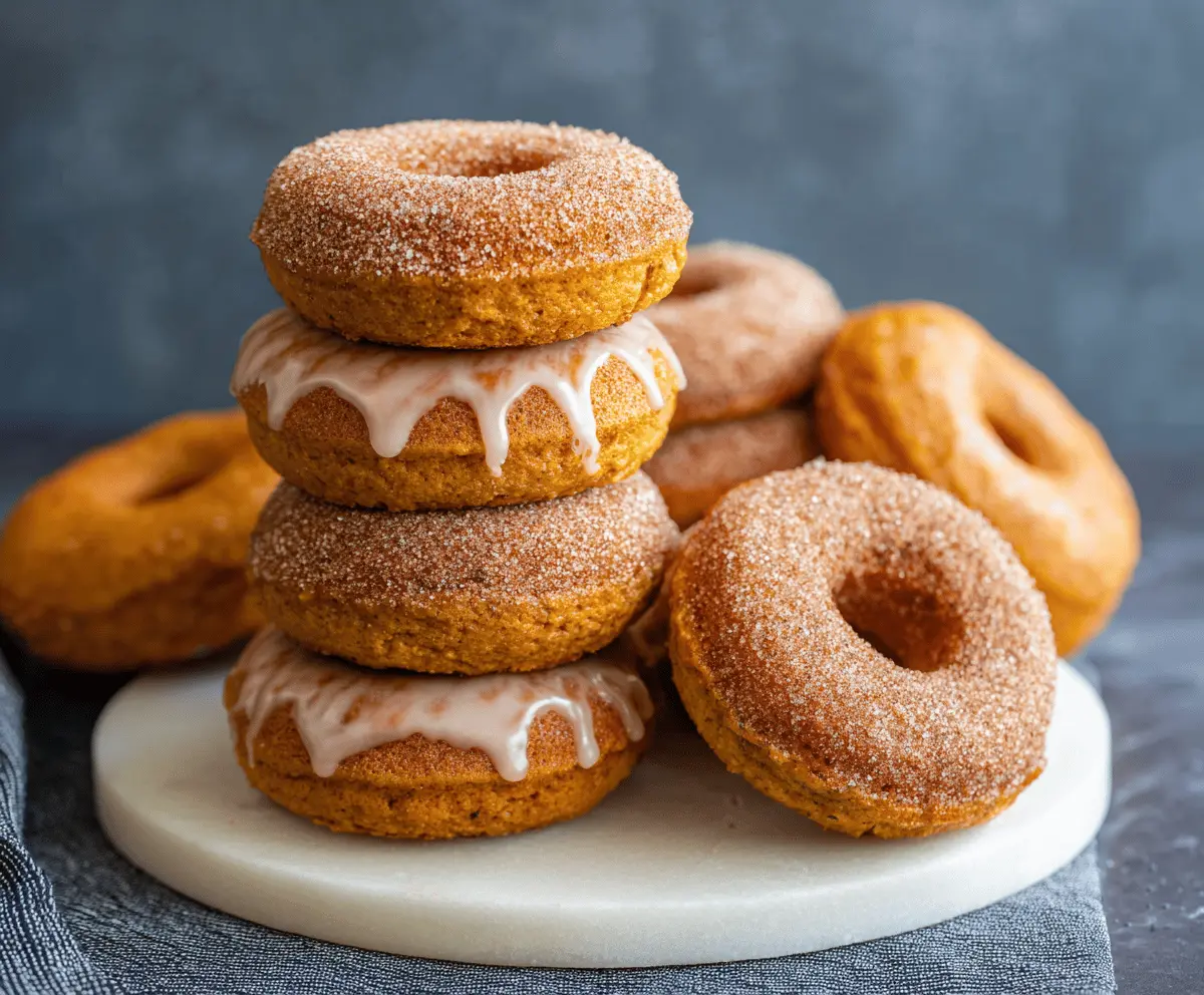 Baked Pumpkin Donuts
