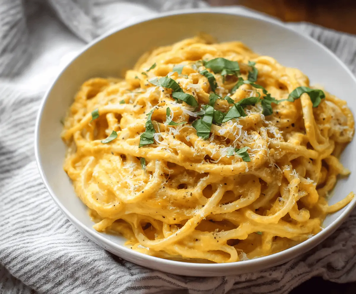 Butternut Squash Pasta Sauce