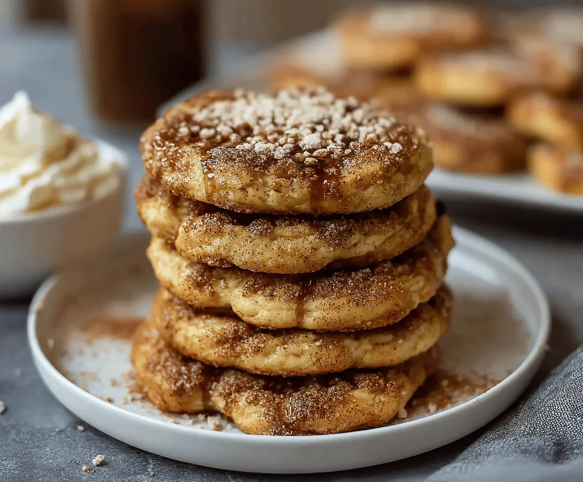 Chewy French Toast Cookies