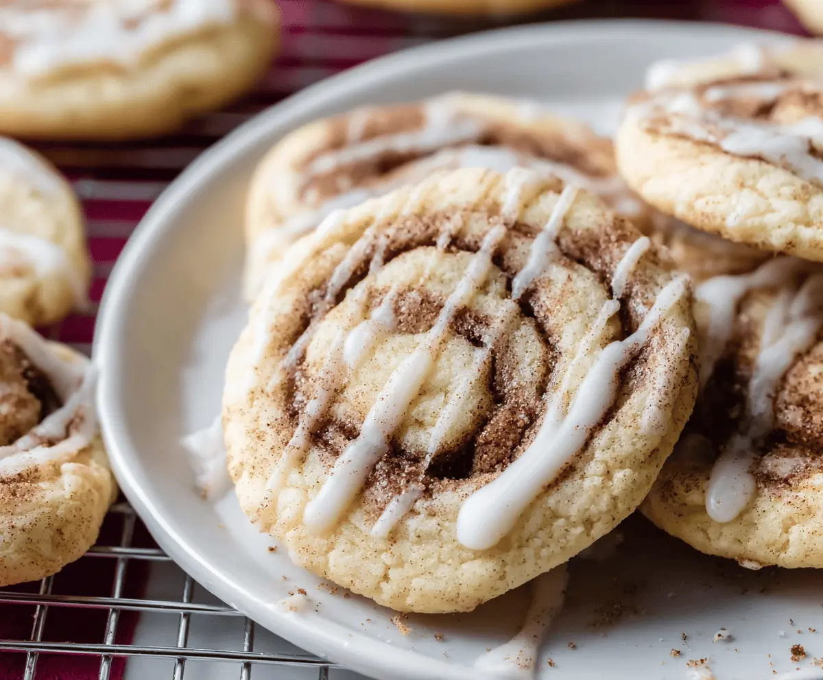 Cinnamon Roll Sugar Cookies