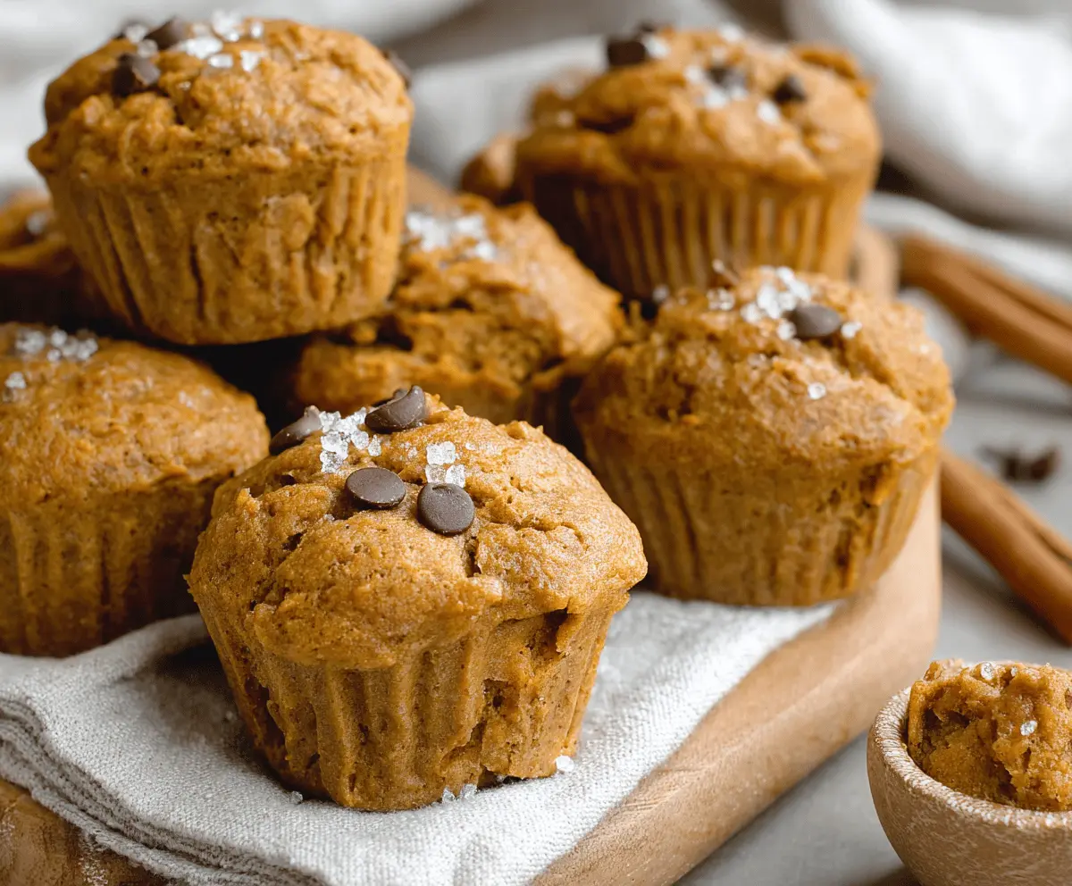 Healthy Flourless Pumpkin Muffins