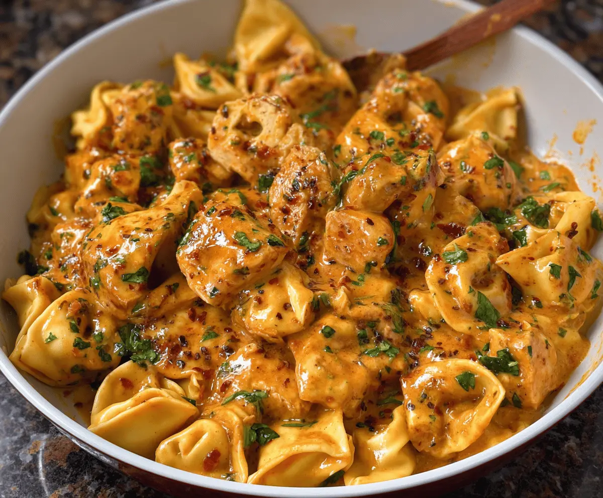 Marry Me Chicken Tortellini