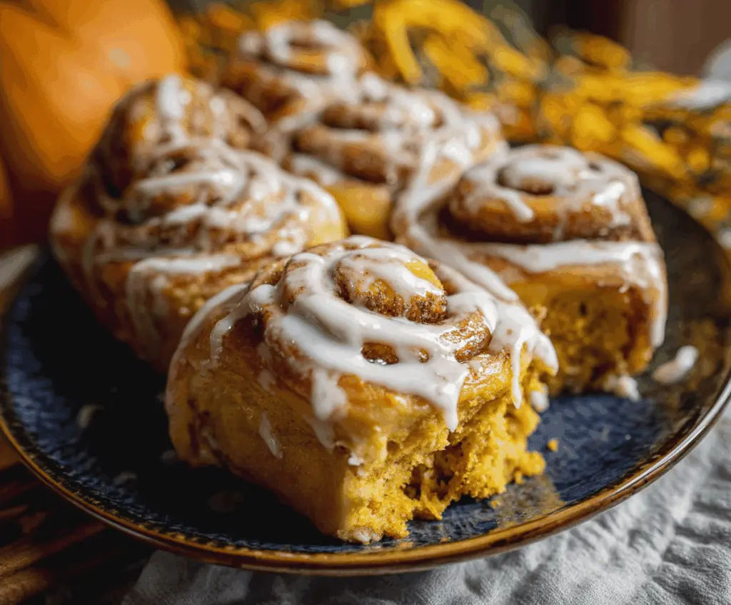 Pumpkin Cinnamon Rolls