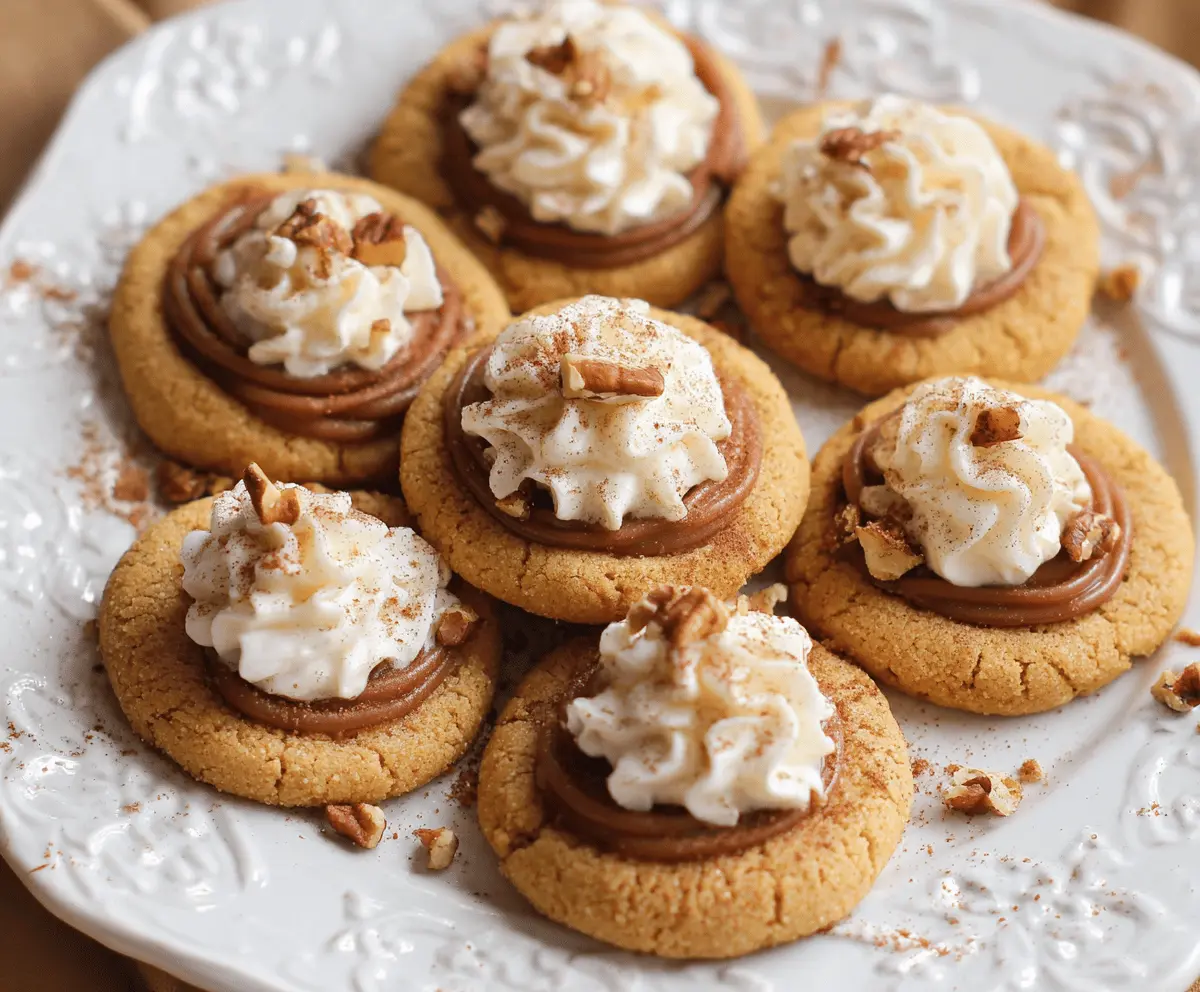 Pumpkin Pie Cookies