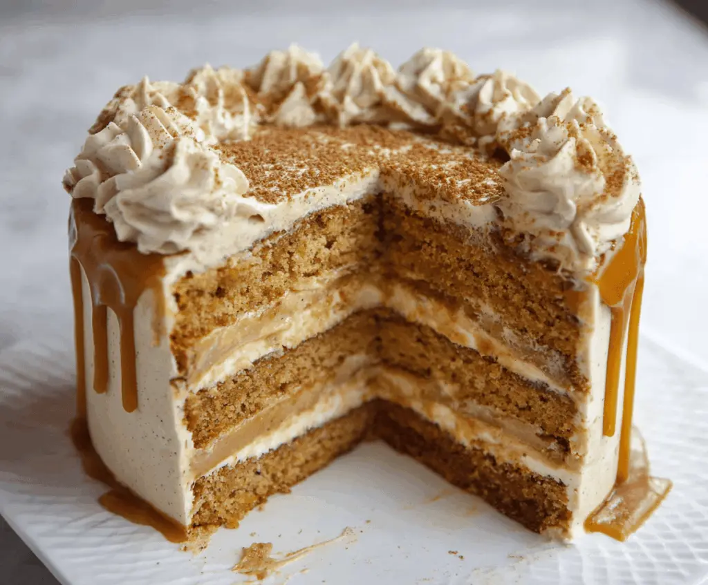Pumpkin Spice Latte Cake