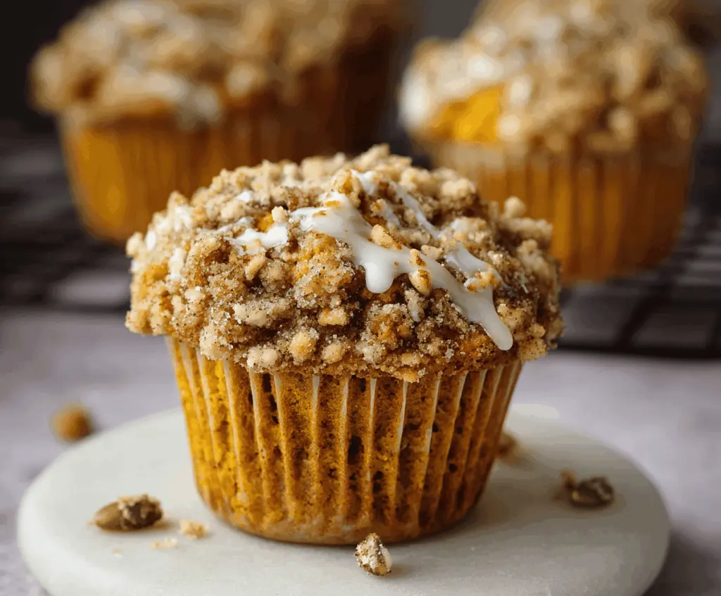 Pumpkin Streusel Muffins