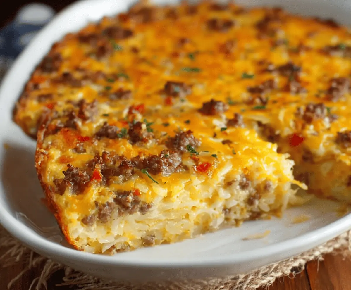 Breakfast Casseroles Sausage Hash Brown