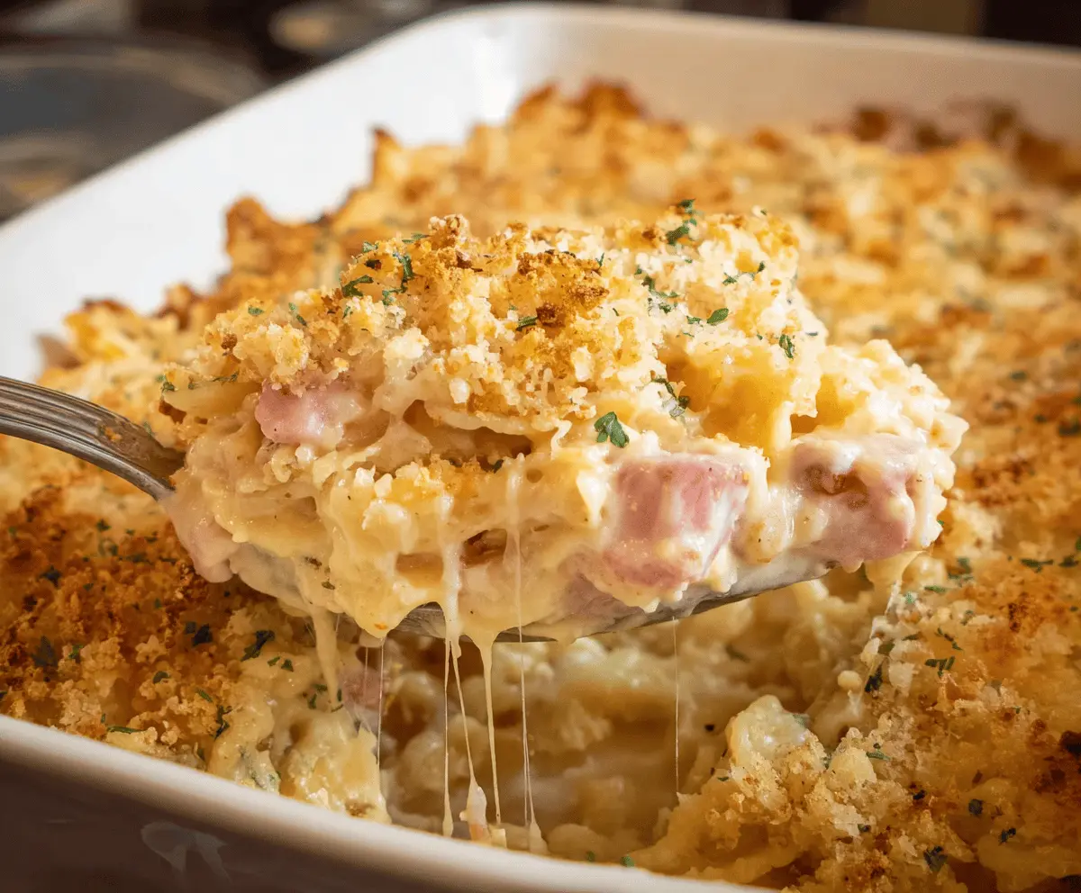 Chicken Cordon Bleu Casserole