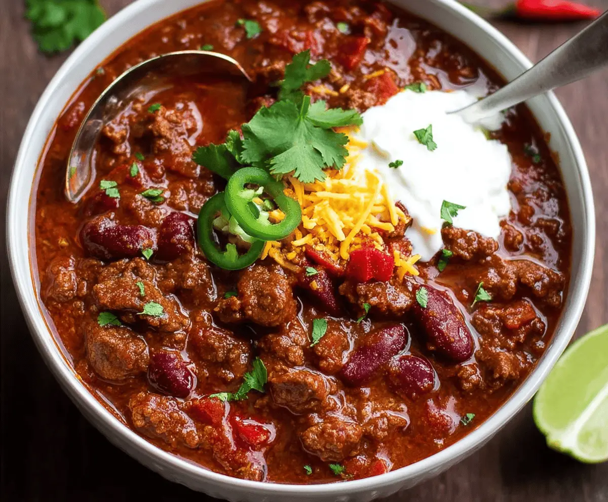 Chili Con Carne Recipe