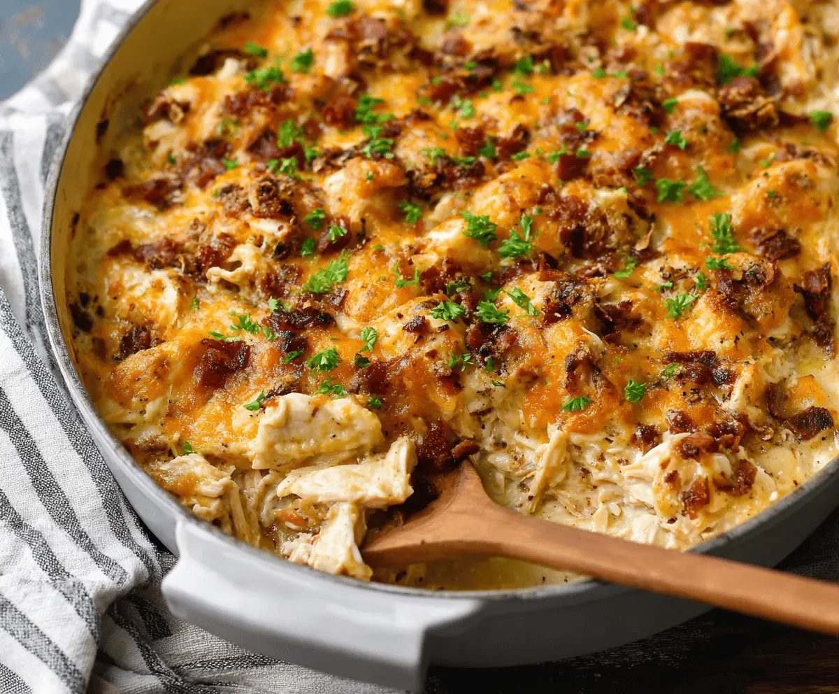 Crack Chicken Casserole Recipe