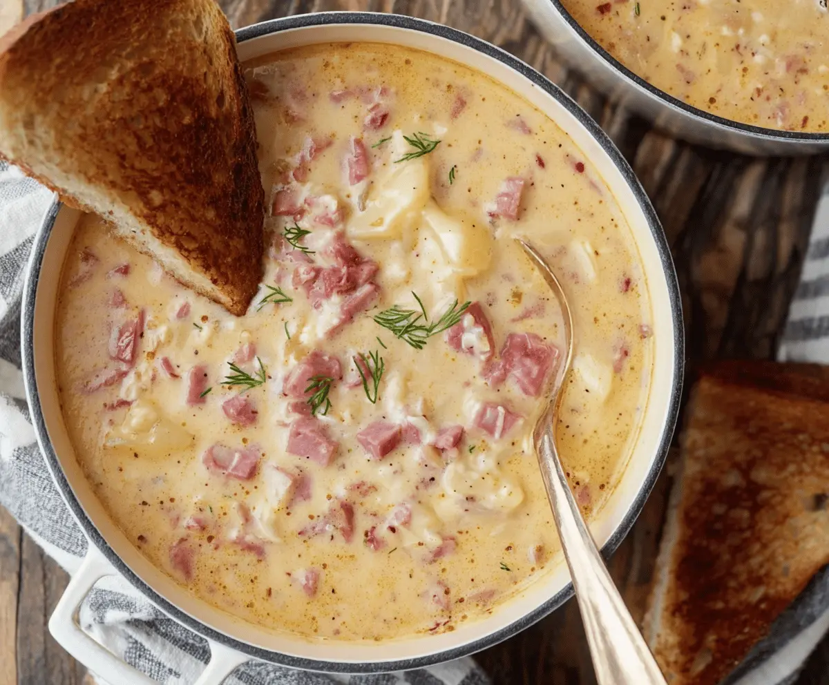 Creamy Reuben Soup