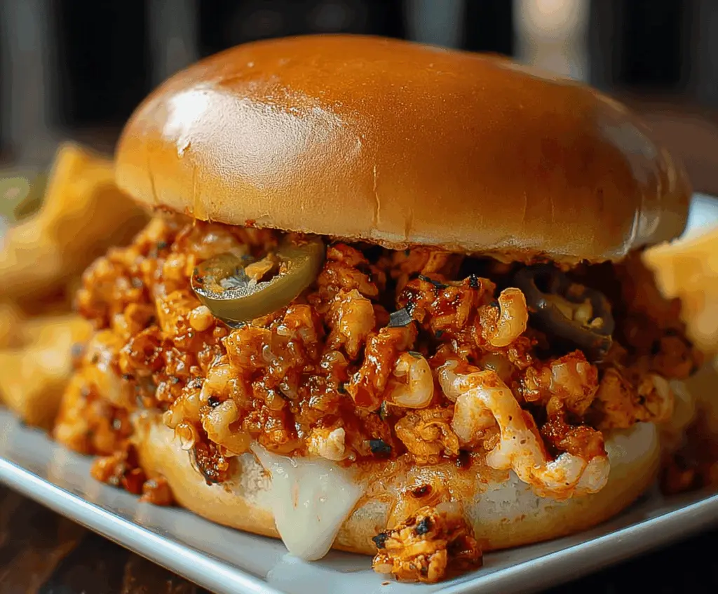 Easy Cajun Chicken Sloppy Joes Recipe