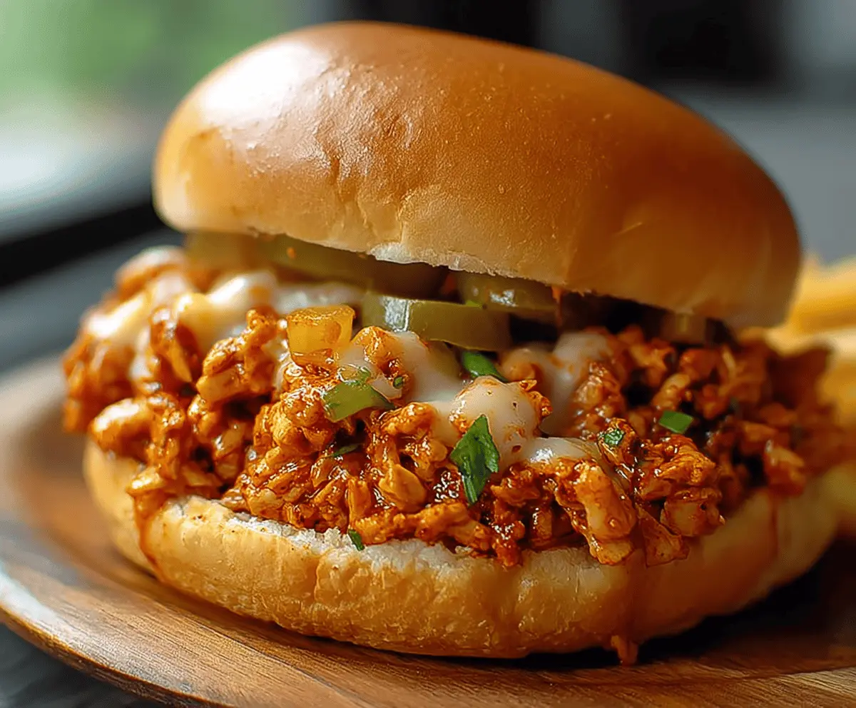 Easy Cajun Chicken Sloppy Joes – Quick & Flavorful Dinner Recipe