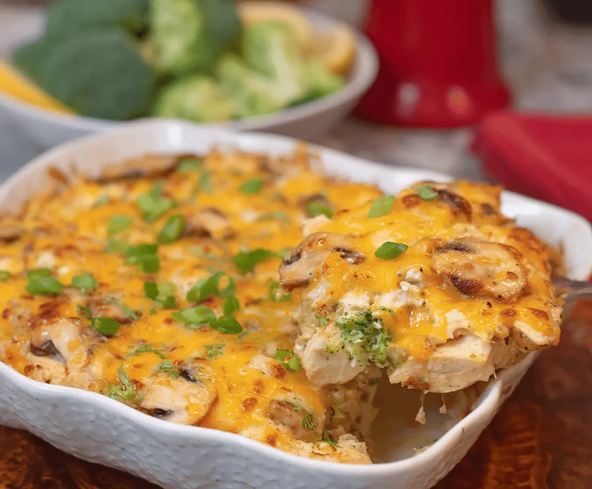 Easy Low Carb Chicken Casserole