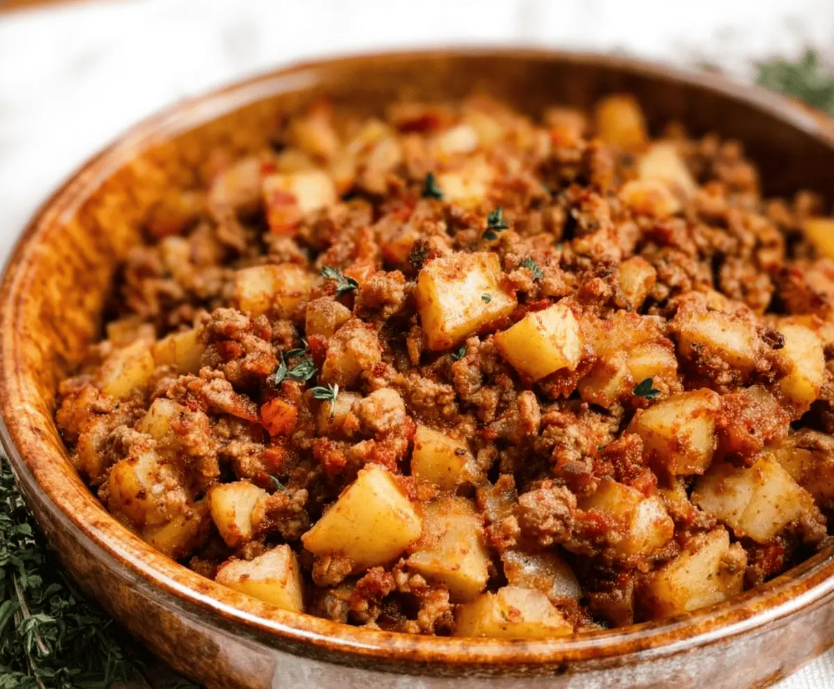 Easy Ground Turkey and Potatoes Recipe: Quick & Healthy Meal