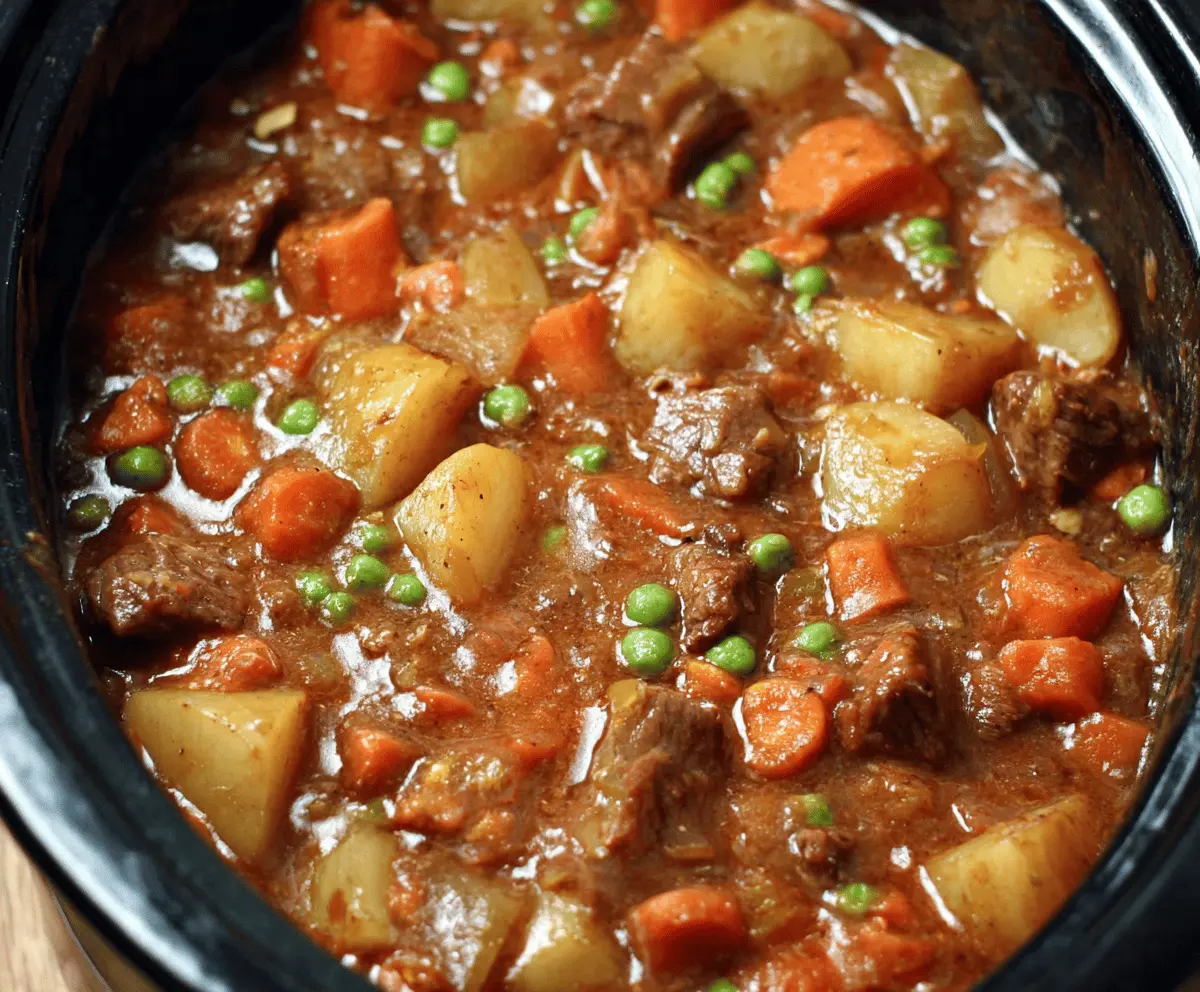 Hearty Classic Beef Stew Recipe