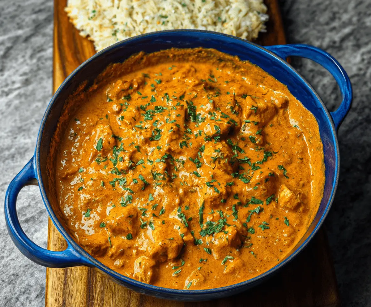 Homemade Butter Chicken