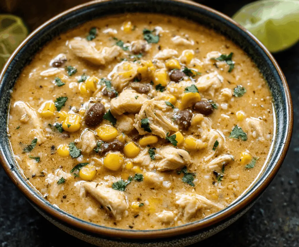 Mexican Street Corn White Chicken Chili