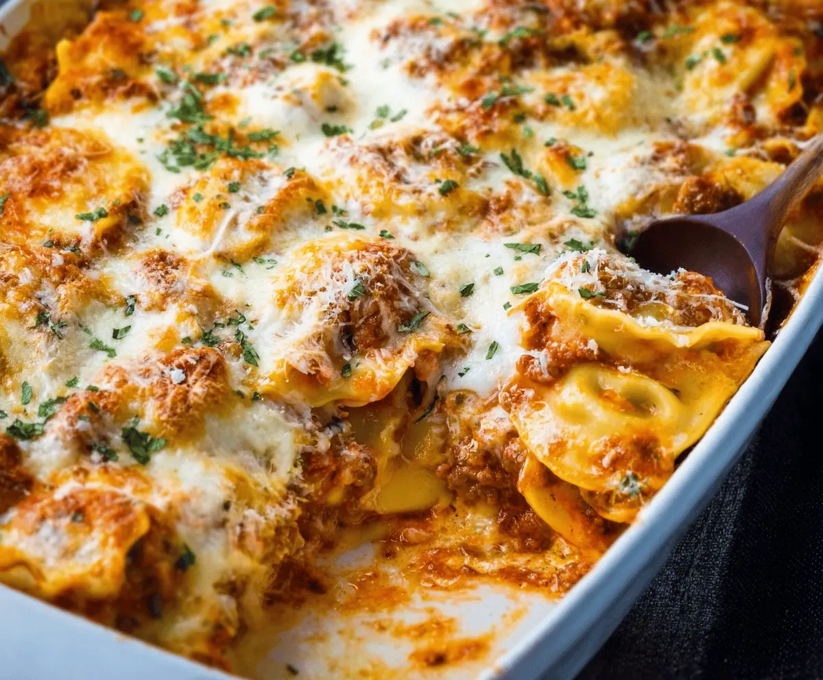 Million Dollar Ravioli C casserole