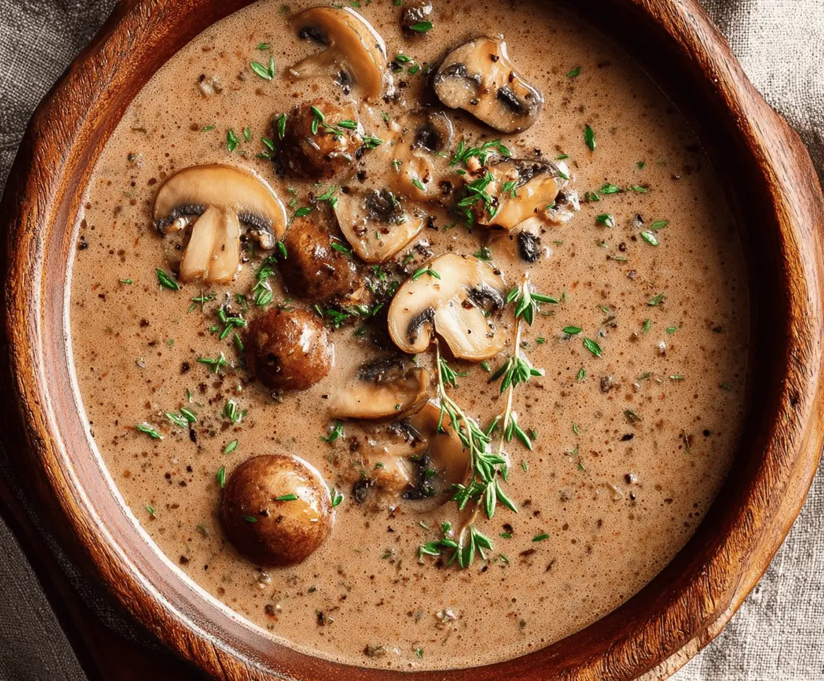 Mushroom Soup Recipe