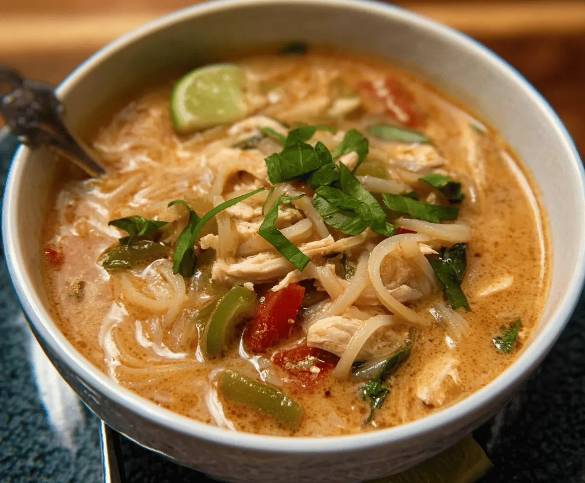 Simple Thai Chicken Soup