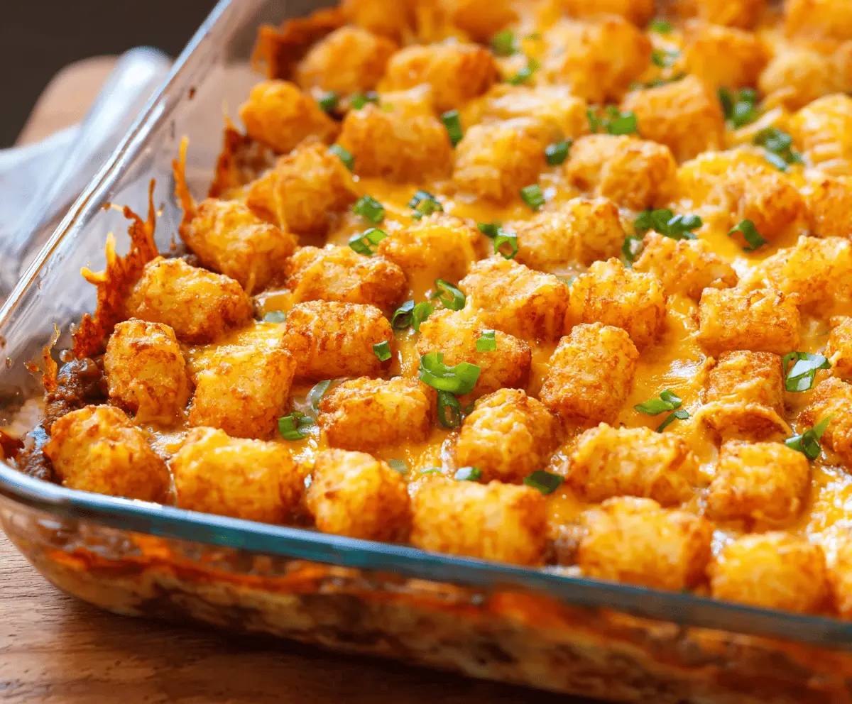 Tater Tot Casserole Recipe