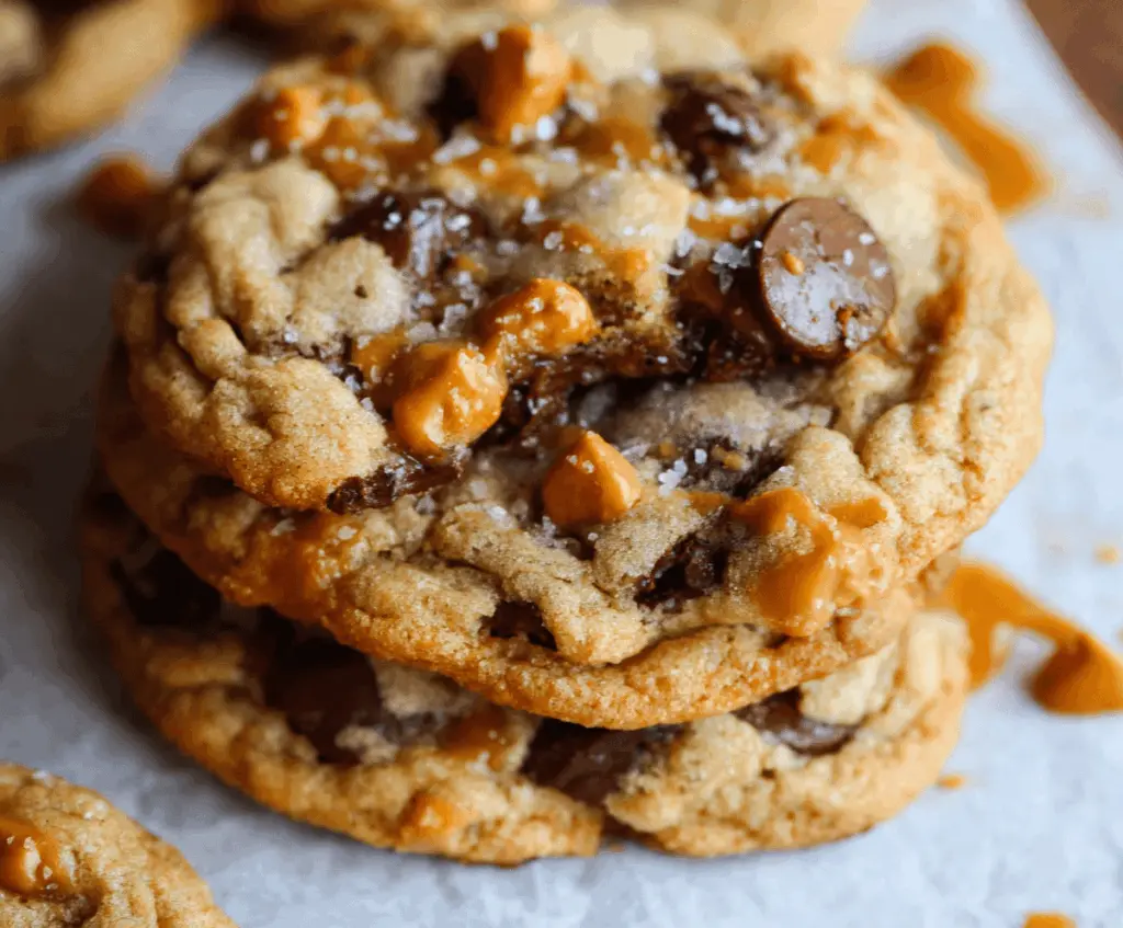 Best Ever Butterscotch Chocolate Chip Cookies (with Sea Salt)