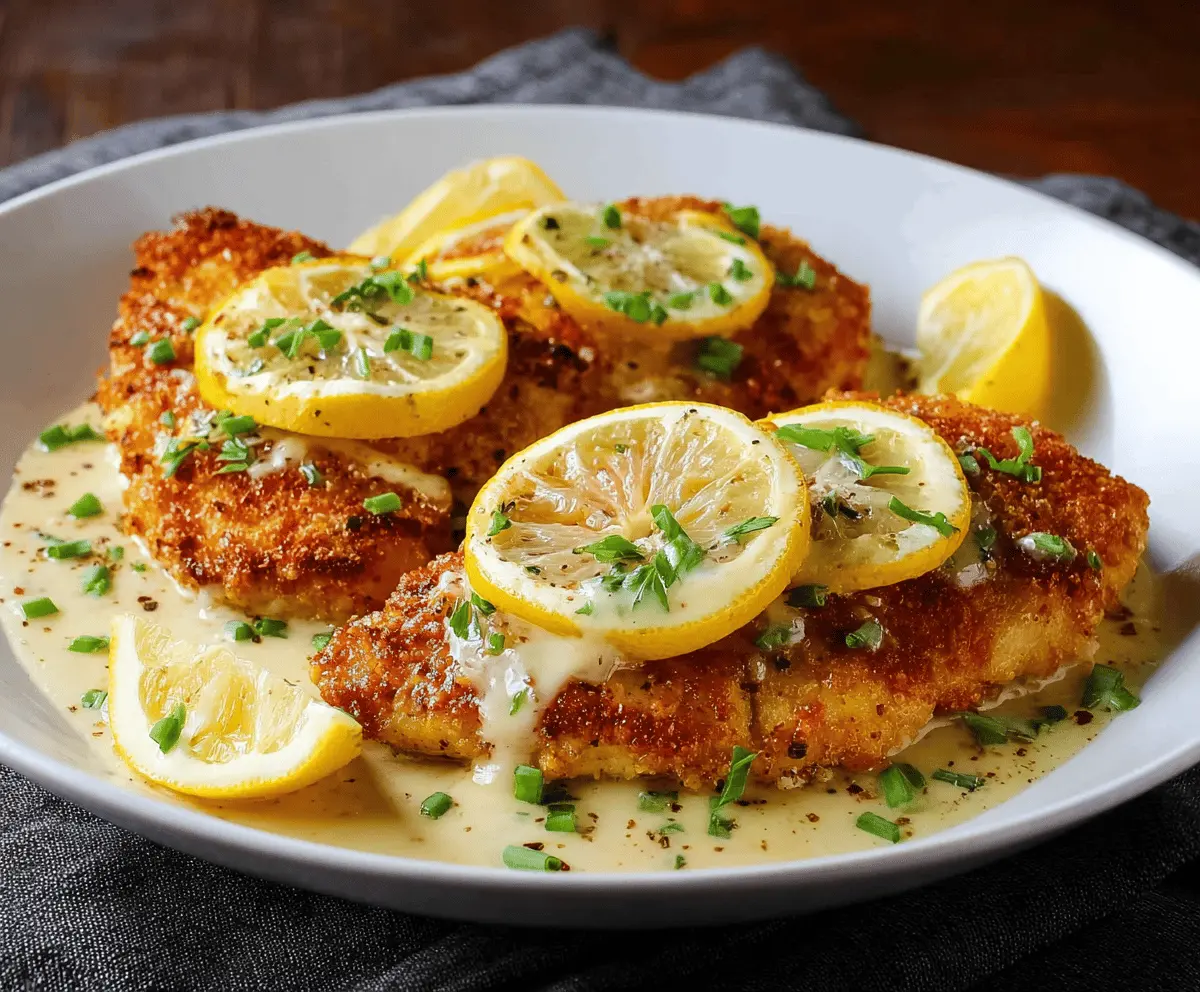 Easy Comforting Lemon Chicken Romano Recipe for Family Meals