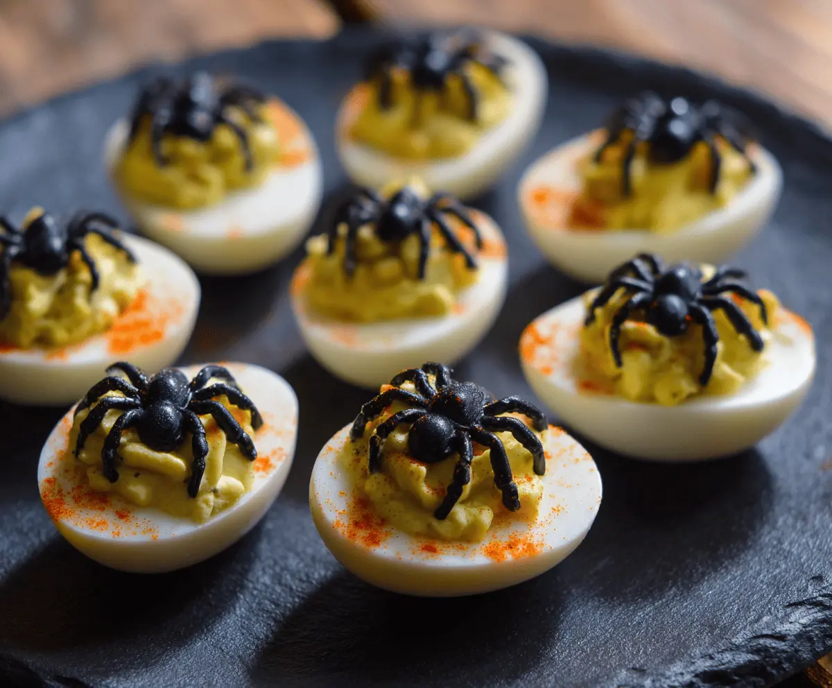 Spooky & Creepy Deviled Eggs Recipe for Halloween