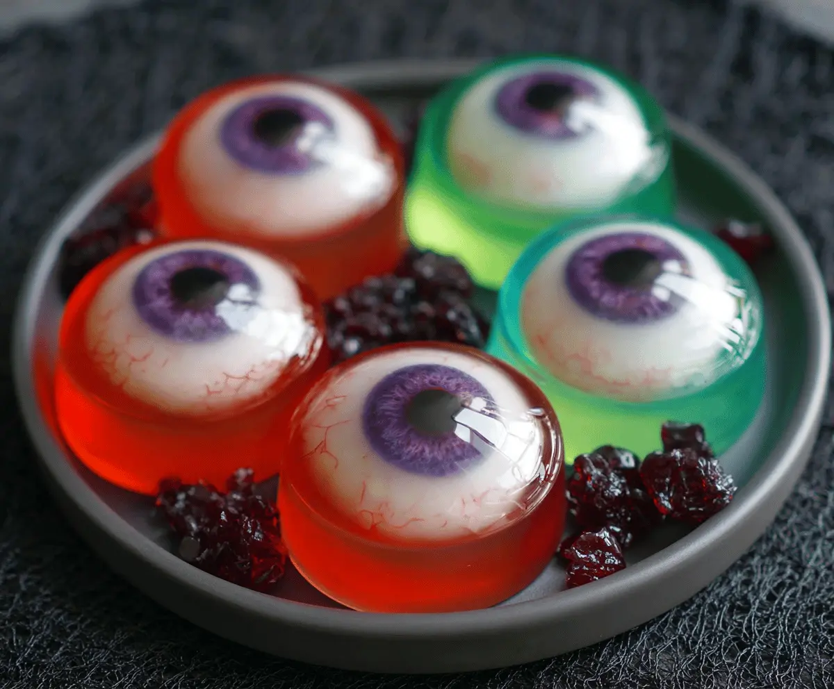 Spooky Halloween Eyeball Jello Shots Recipe