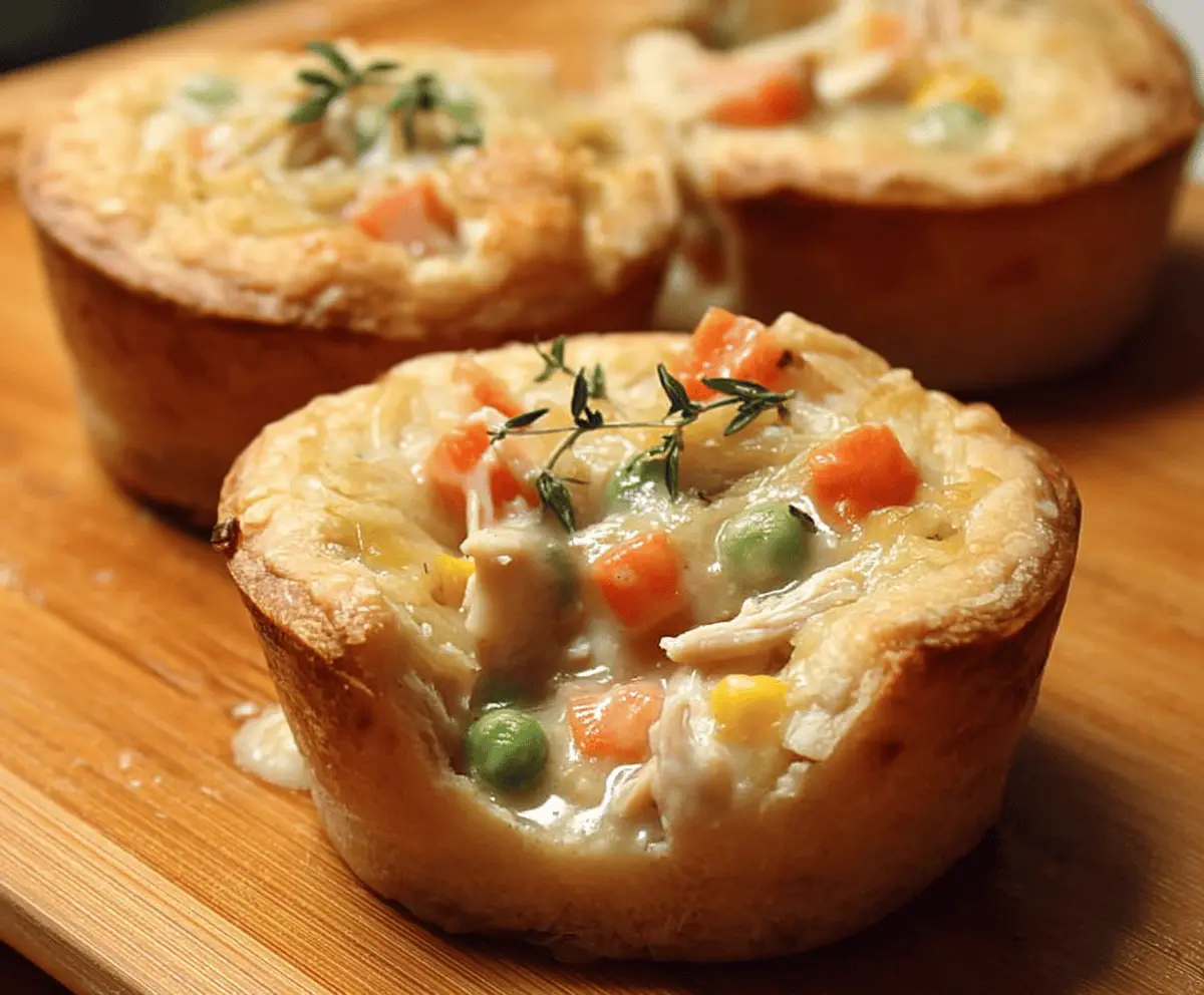 Easy Mini Chicken Pot Pies Recipe – Quick & Delicious Bites