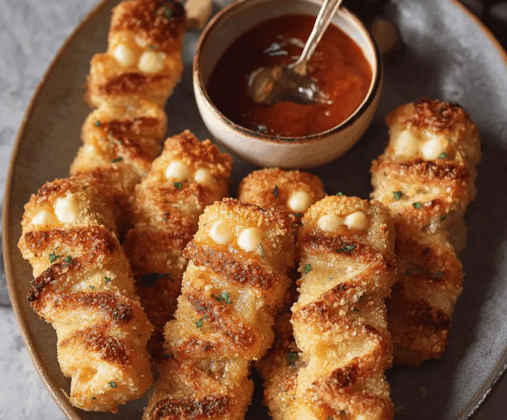 Mummy Mozzarella Sticks