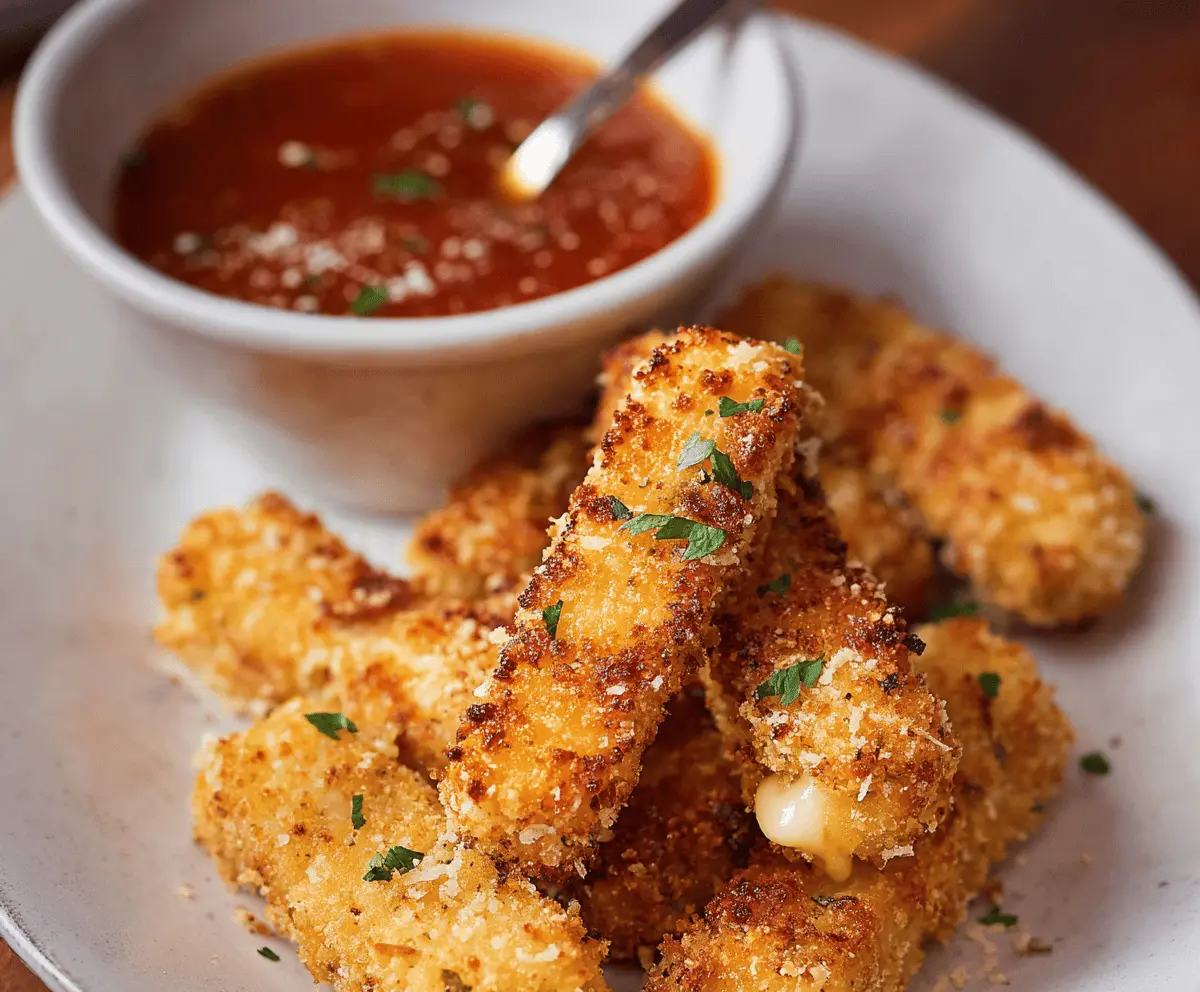 Crispy Mummy Mozzarella Sticks Recipe