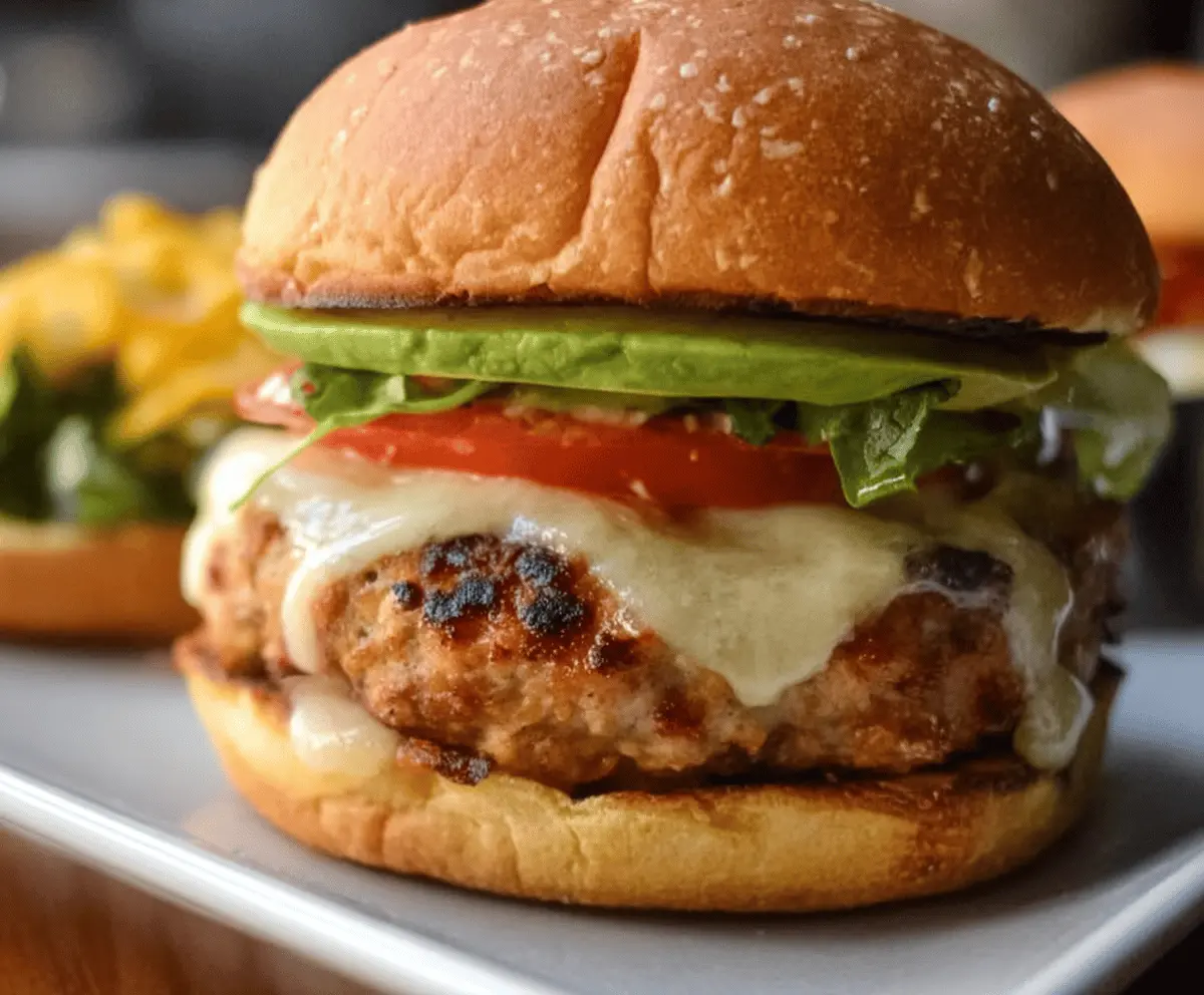 Easy Spicy Southwest Turkey Burgers Recipe