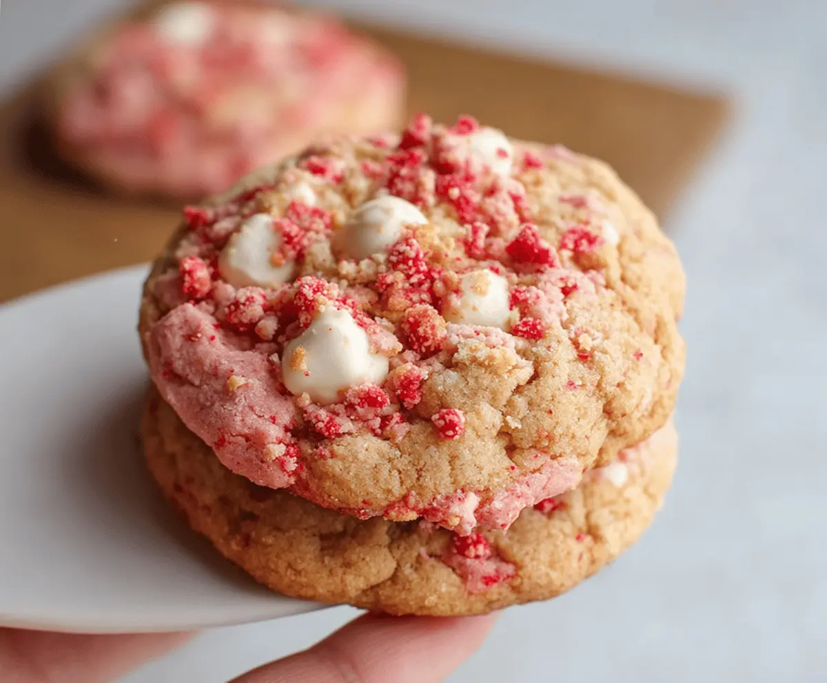 Best Strawberry Crunch Cookies Recipe