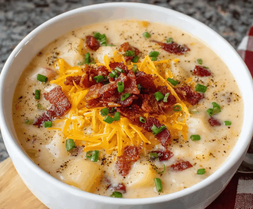the best crockpot potato soup recipe
