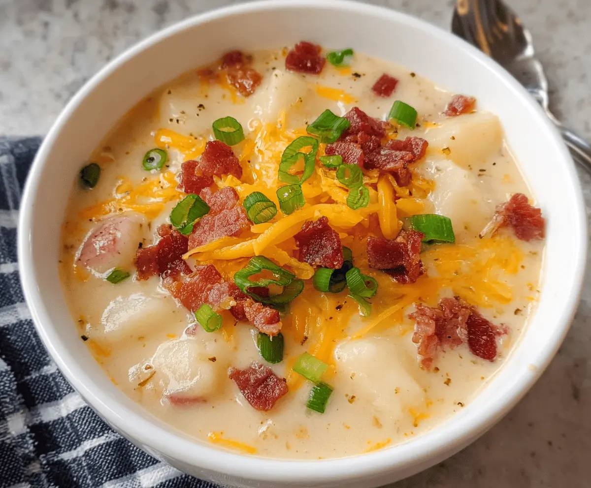 Best Crockpot Potato Soup Recipe for Easy, Comforting Meals