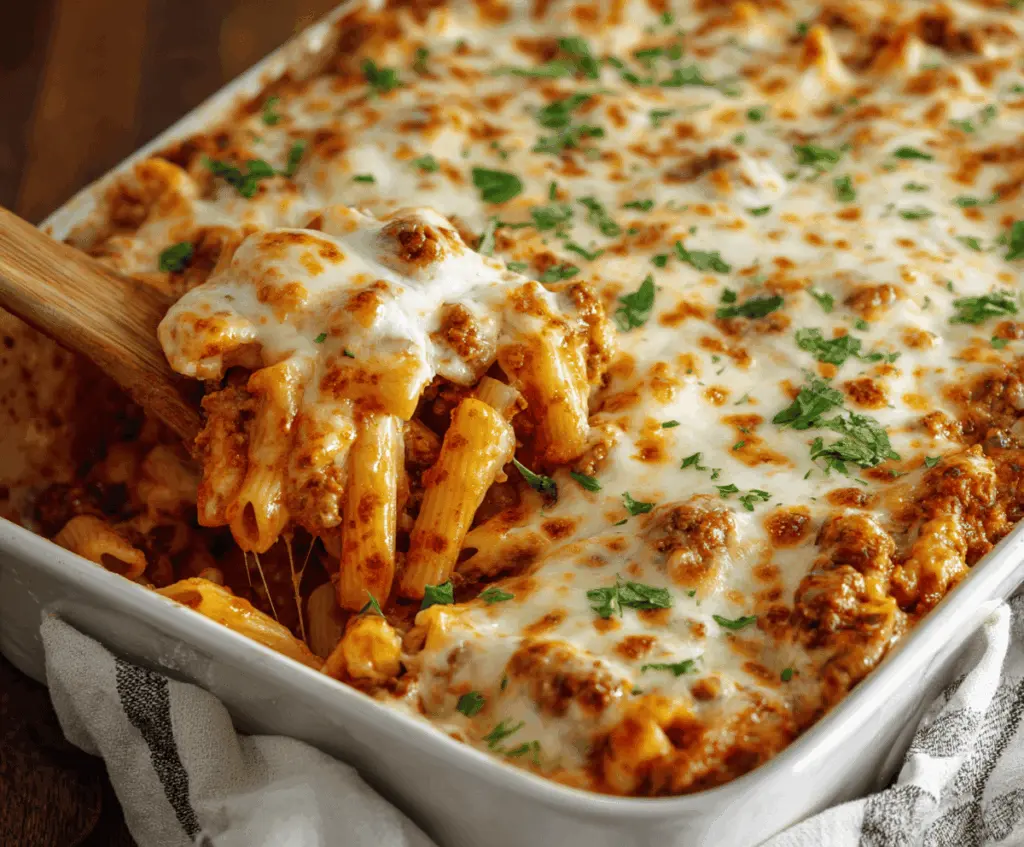 ultimate creamy cheesy baked ziti recipe hearty delicious