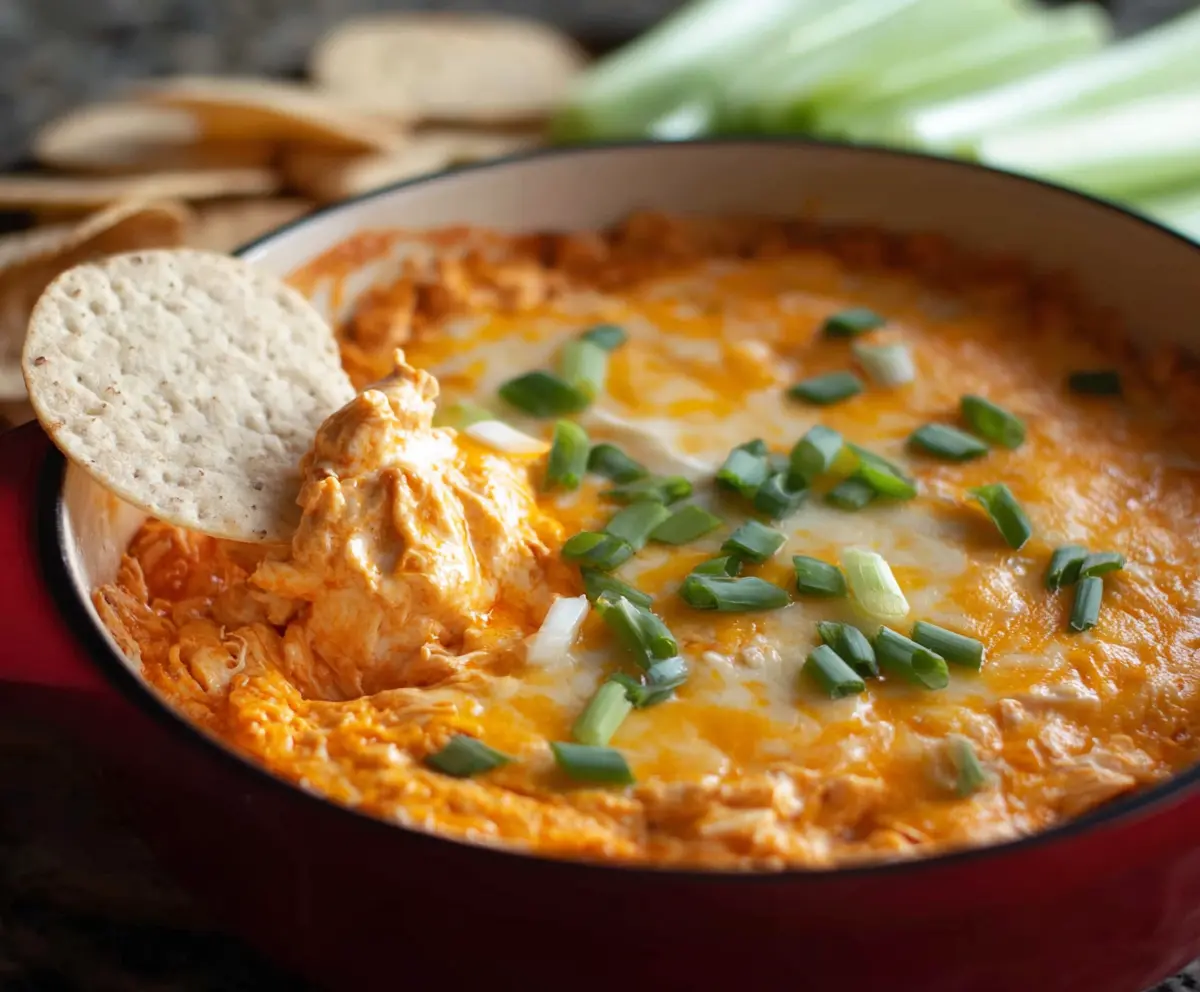 Easy Best Buffalo Chicken Dip