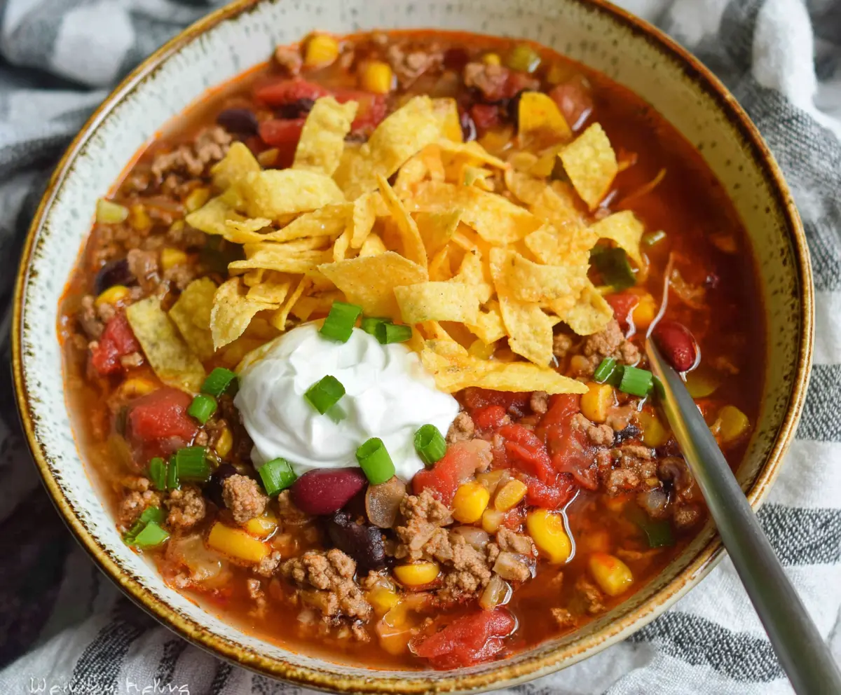 Hearty Bold Taco Soup Recipe