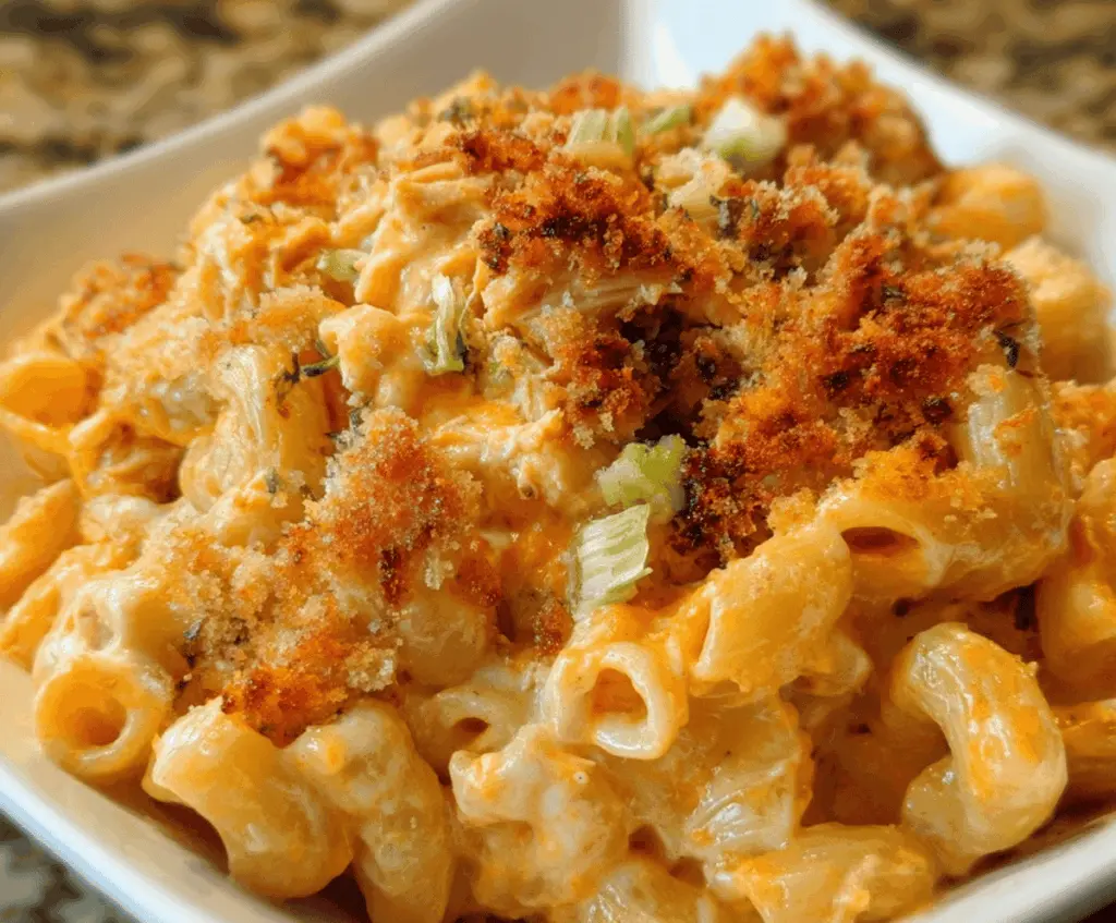 Buffalo Chicken Mac & Cheese