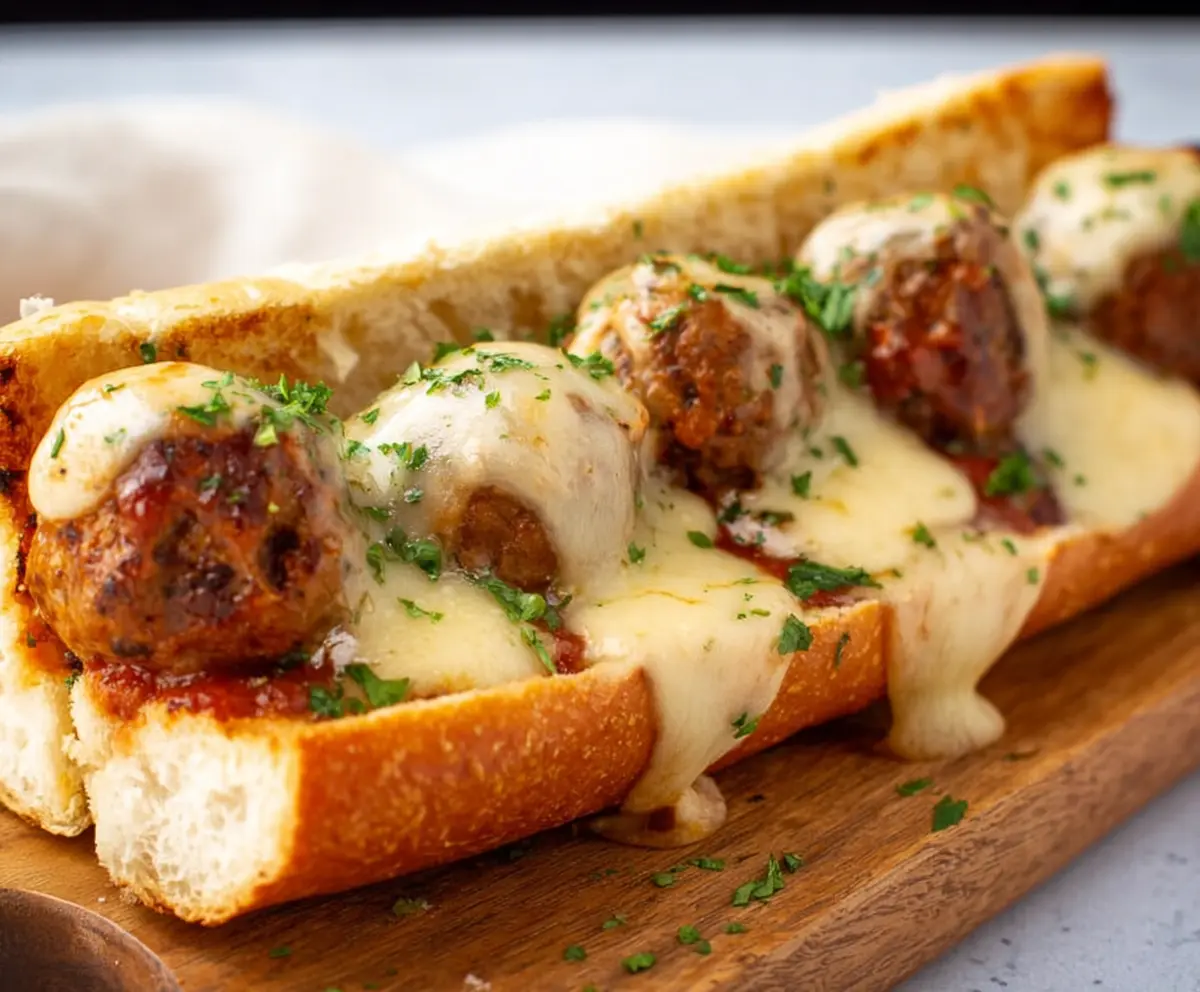Easy Cheesy Meatball Subs