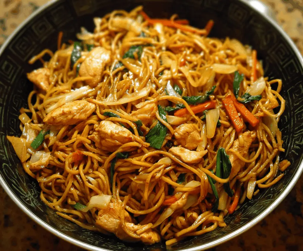 Chicken Chow Mein