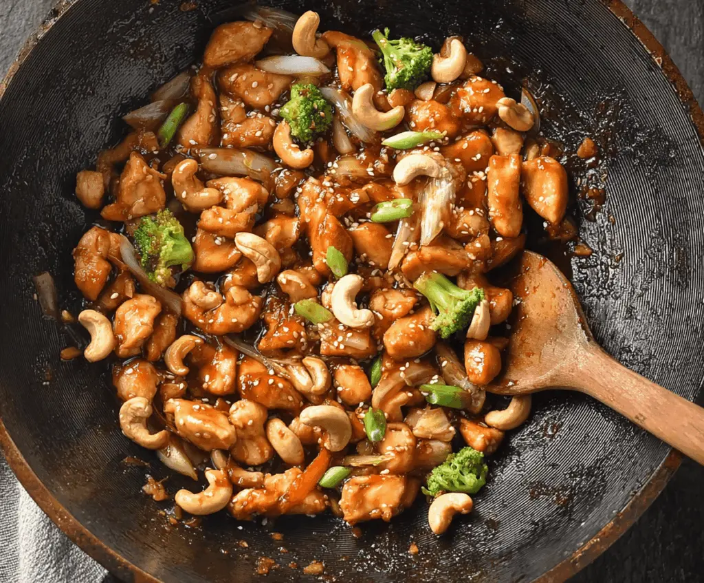 Easy Authentic Cashew Chicken