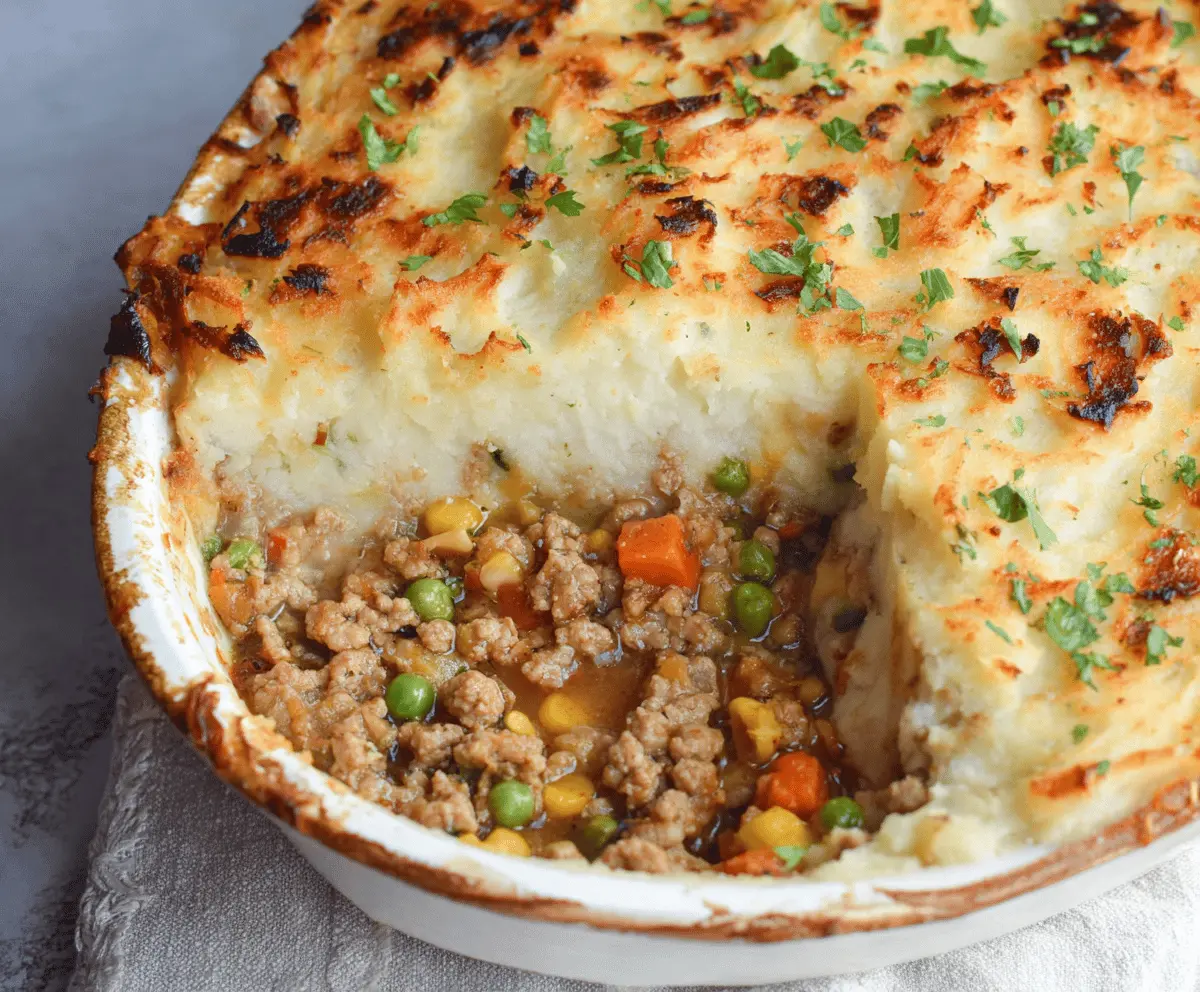 Easy Ground Turkey Shepherd's Pie Recipe