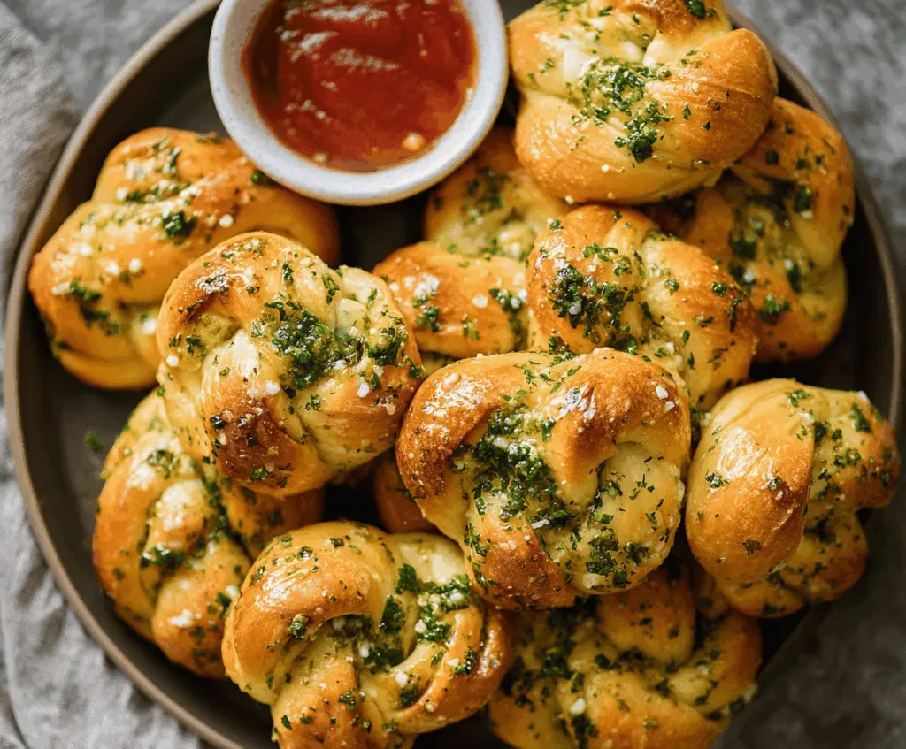 GARLIC KNOTS