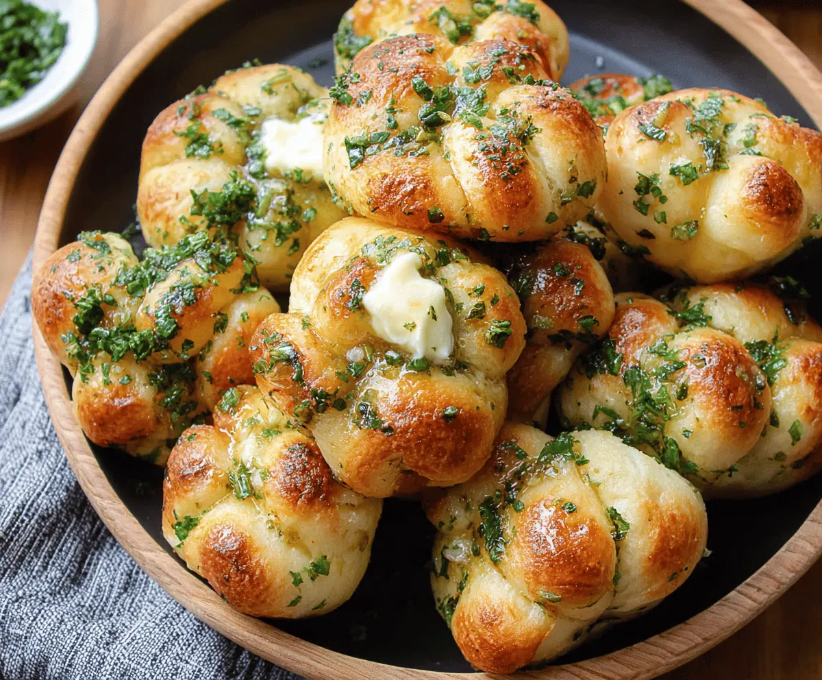 Easy Homemade Garlic Knots Recipe