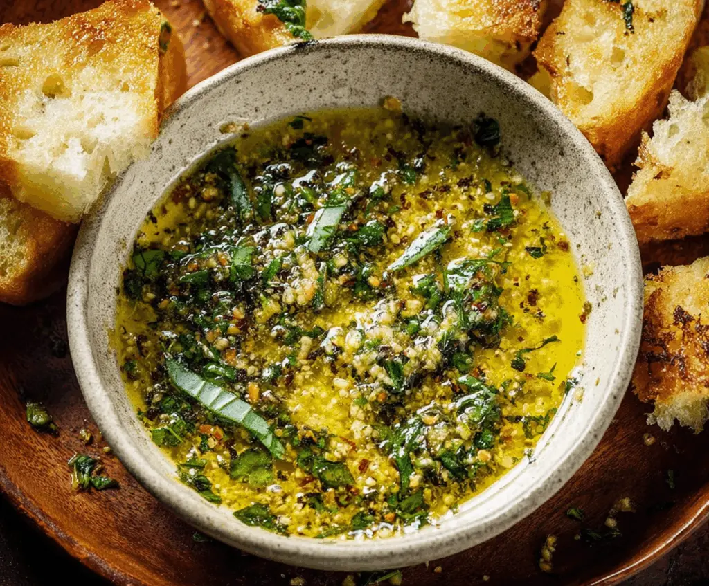 Garlic Olive Oil Dip