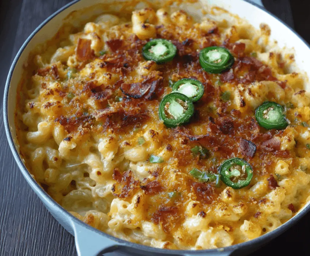 Jalapeño Popper Macaroni and Cheese