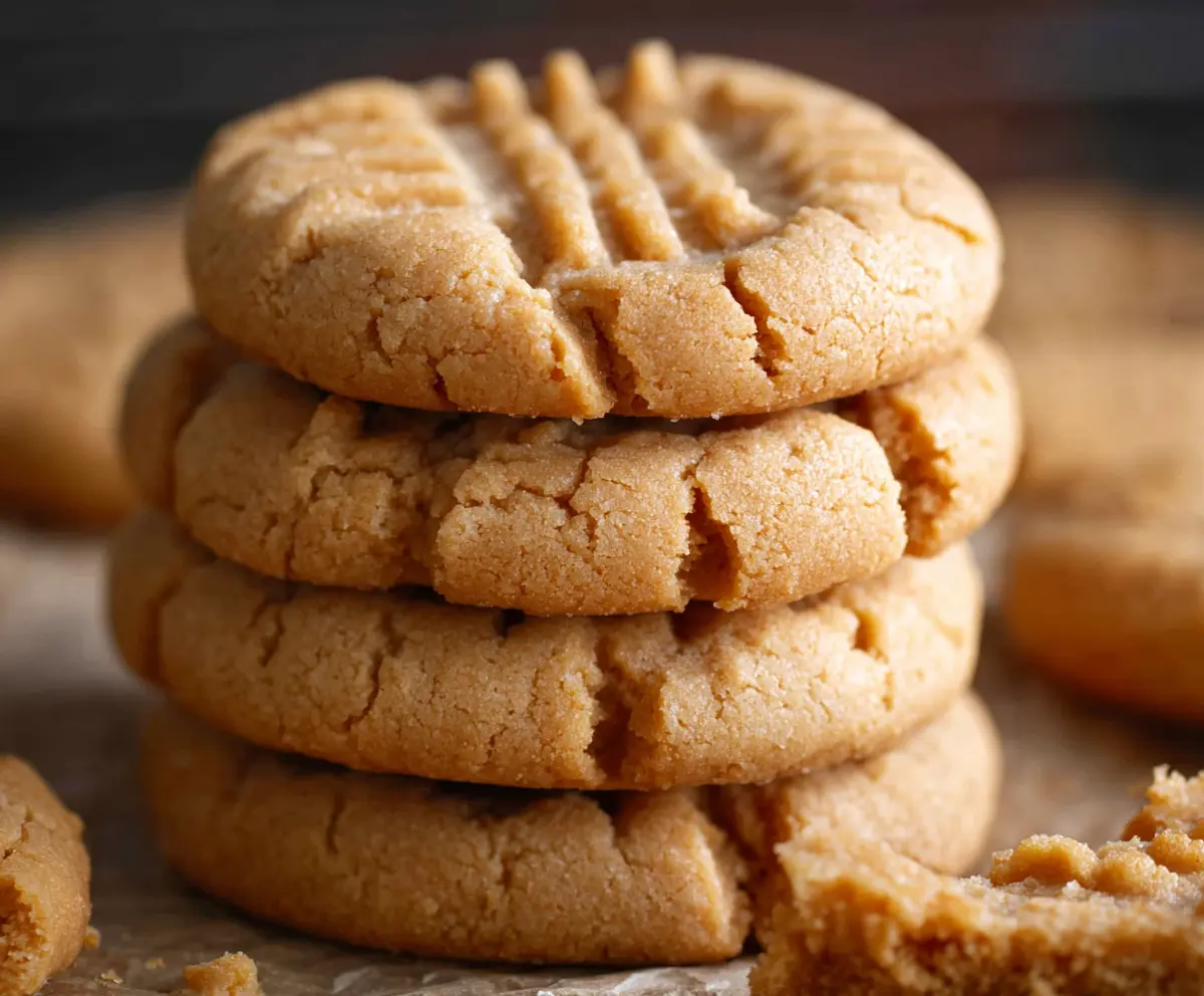 Easy Homemade Peanut Butter Cookies
